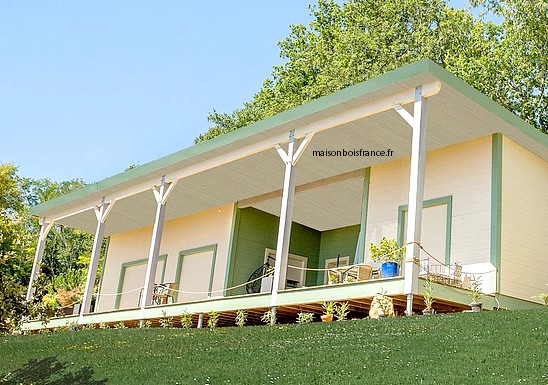 maison en bois